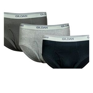 Gildan Midrise men’s briefs.sz 3x Moisture Wicking.tag free multicolor 3 pack